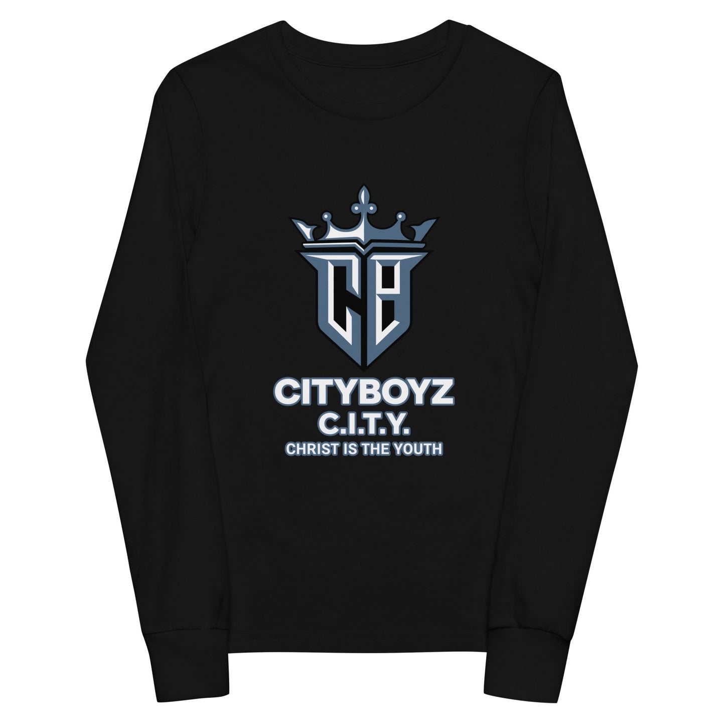 Performance | Youth Long Sleeve T-Shirt | City Boyz Elite | Vanguard Logo