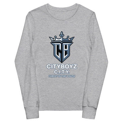 Performance | Youth Long Sleeve T-Shirt | City Boyz Elite | Vanguard Logo