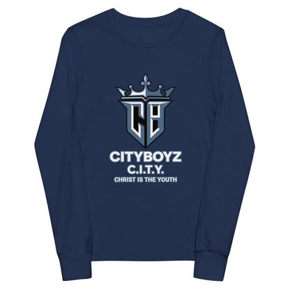 Performance | Youth Long Sleeve T-Shirt | City Boyz Elite | Vanguard Logo