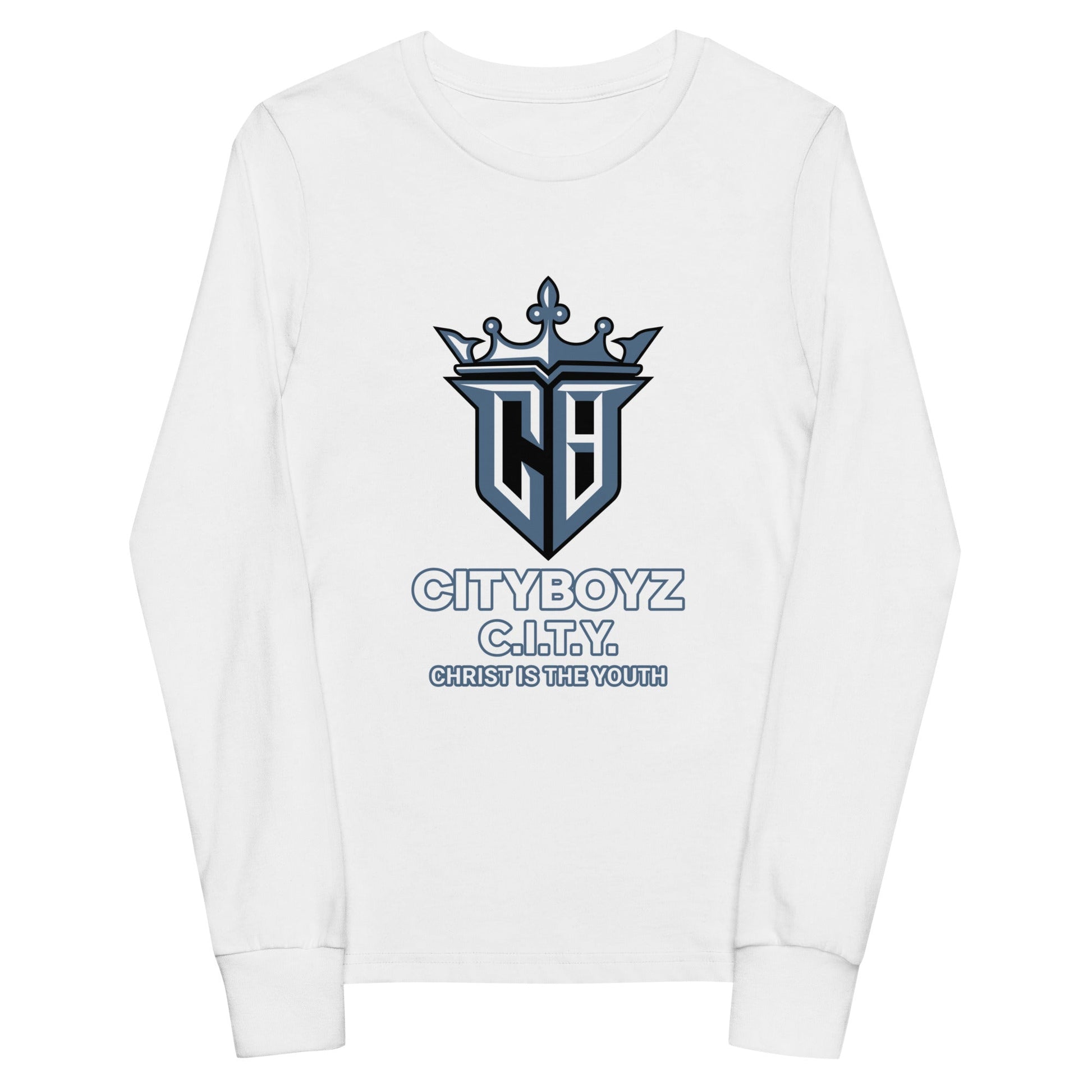 Performance | Youth Long Sleeve T-Shirt | City Boyz Elite | Victory Royale Logo