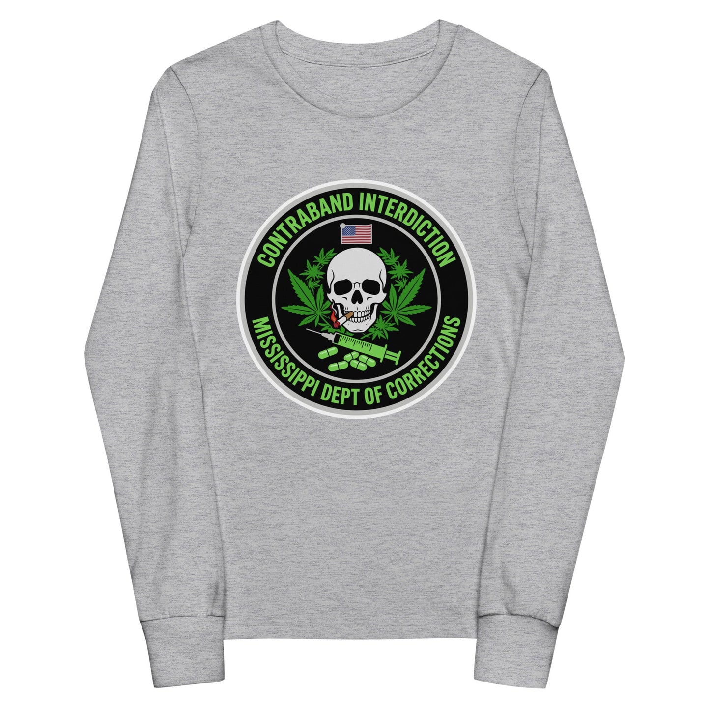 Performance | Youth Long Sleeve T-Shirt | CIU | Badge Logo