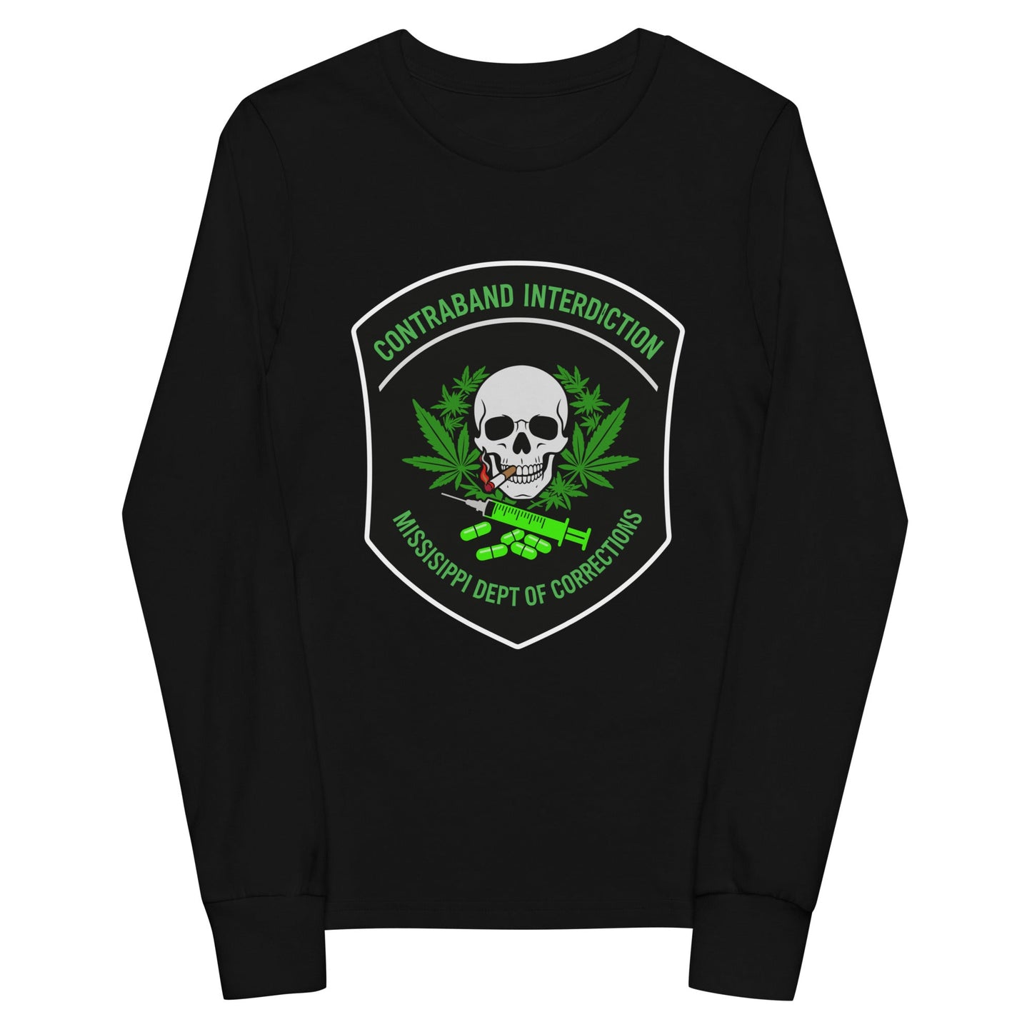Performance | Youth Long Sleeve T-Shirt | CIU | Shield Logo