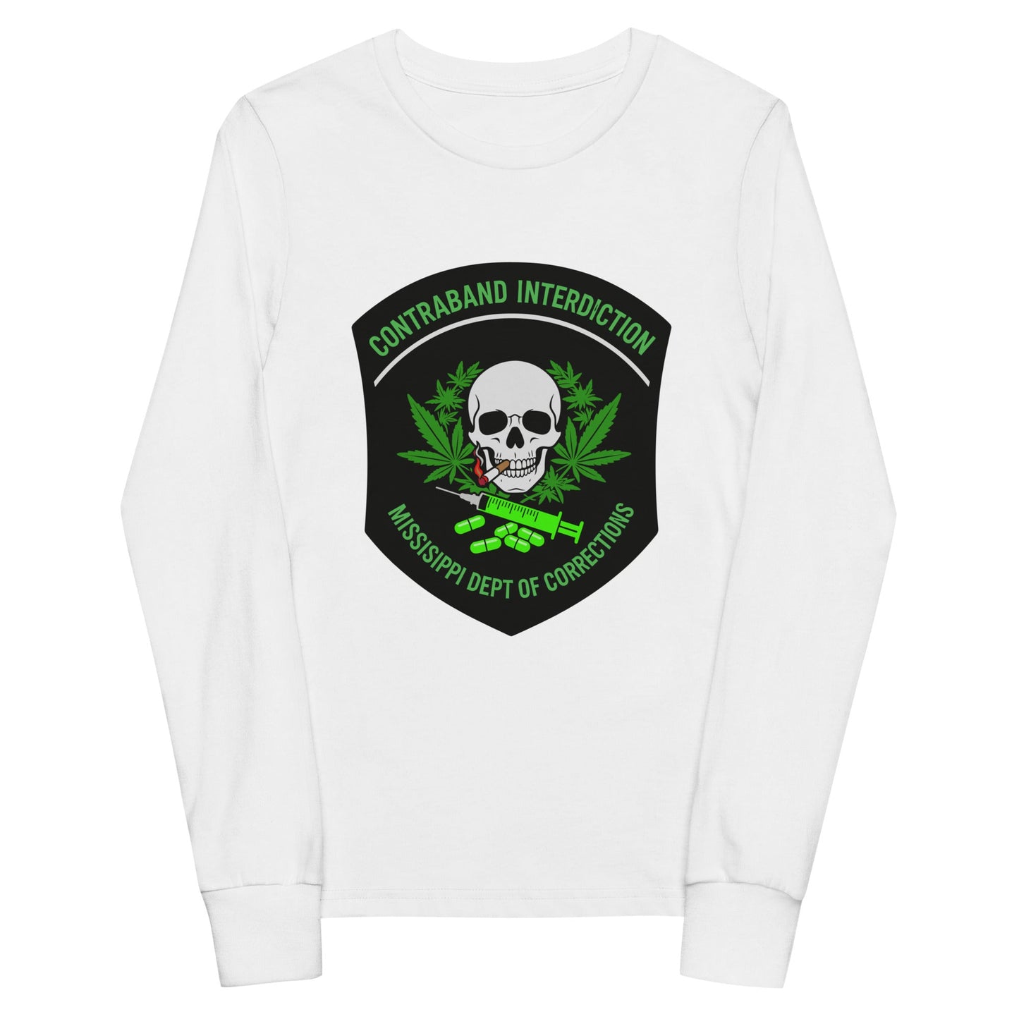 Performance | Youth Long Sleeve T-Shirt | CIU | Shield Logo