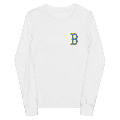 Performance | Youth Long Sleeve T-Shirt | Claremont Little League | Shield Logo