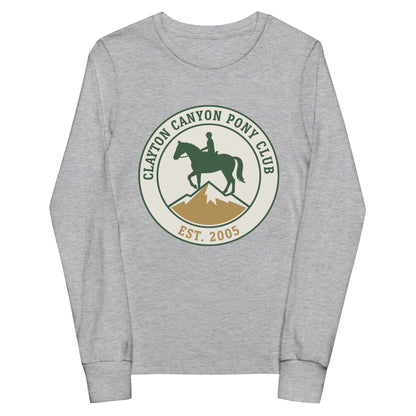 Performance | Youth Long Sleeve T-Shirt | Clayton Canyon Pony Club