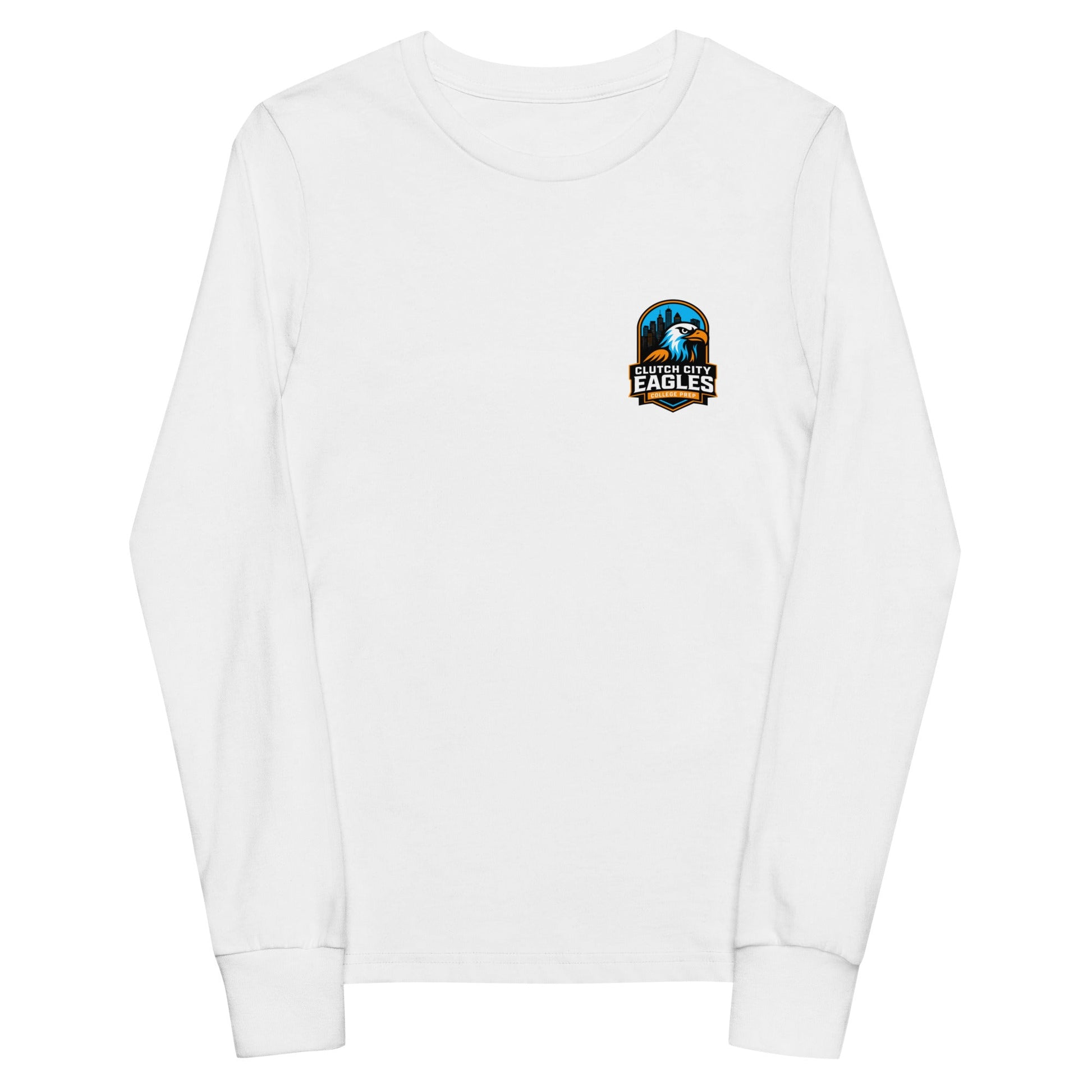 Performance | Youth Long Sleeve T-Shirt | Clutch City College Prep | Icon Logo