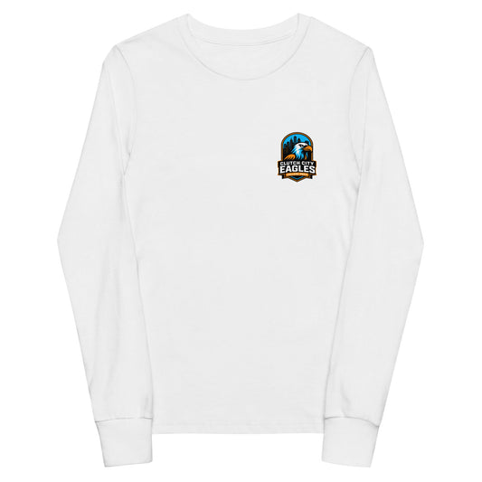 Performance | Youth Long Sleeve T-Shirt | Clutch City College Prep | Icon Logo