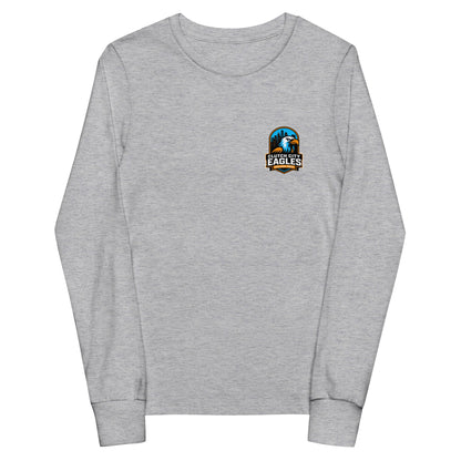 Performance | Youth Long Sleeve T-Shirt | Clutch City College Prep | Icon Logo