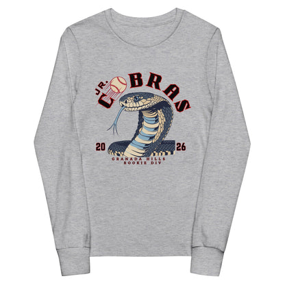 Performance | Youth Long Sleeve T-Shirt | Cobras '26 | Rookie Div Logo