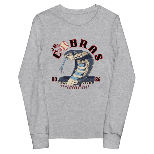 Performance | Youth Long Sleeve T-Shirt | Cobras '26 | Rookie Div Logo