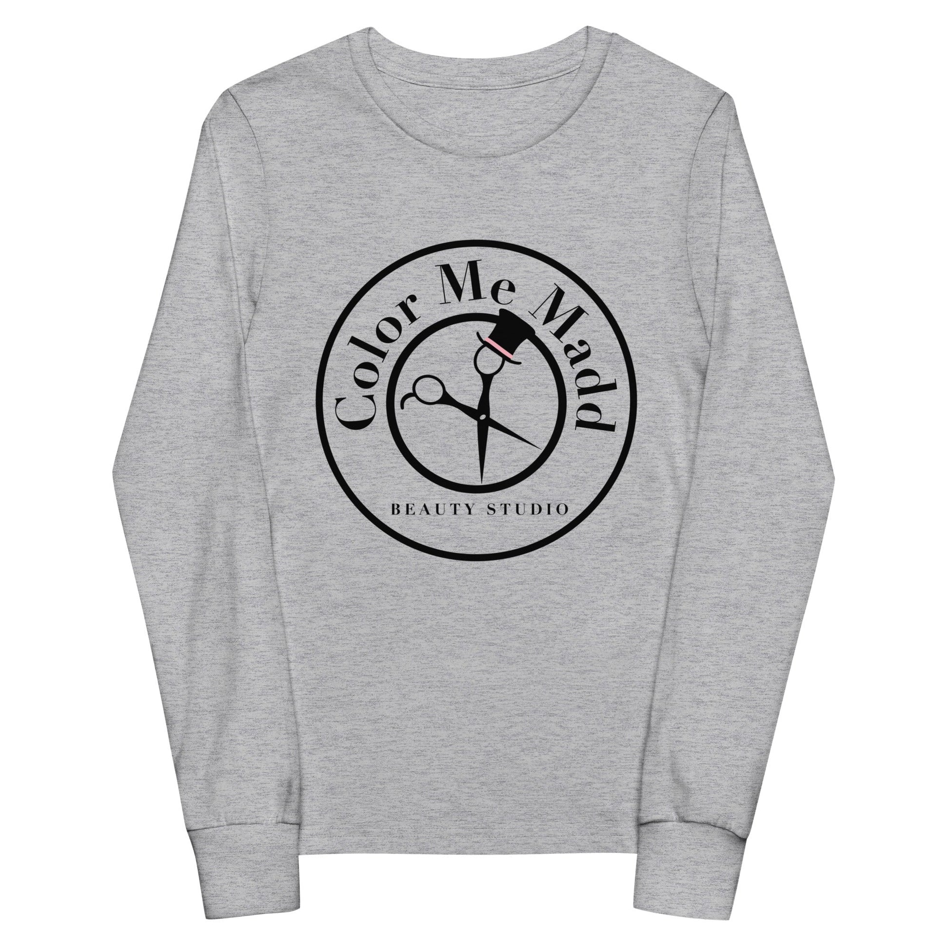 Performance | Youth Long Sleeve T-Shirt | Color Me Madd | Blade Beauty Mark Logo