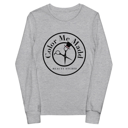 Performance | Youth Long Sleeve T-Shirt | Color Me Madd | Blade Beauty Mark Logo