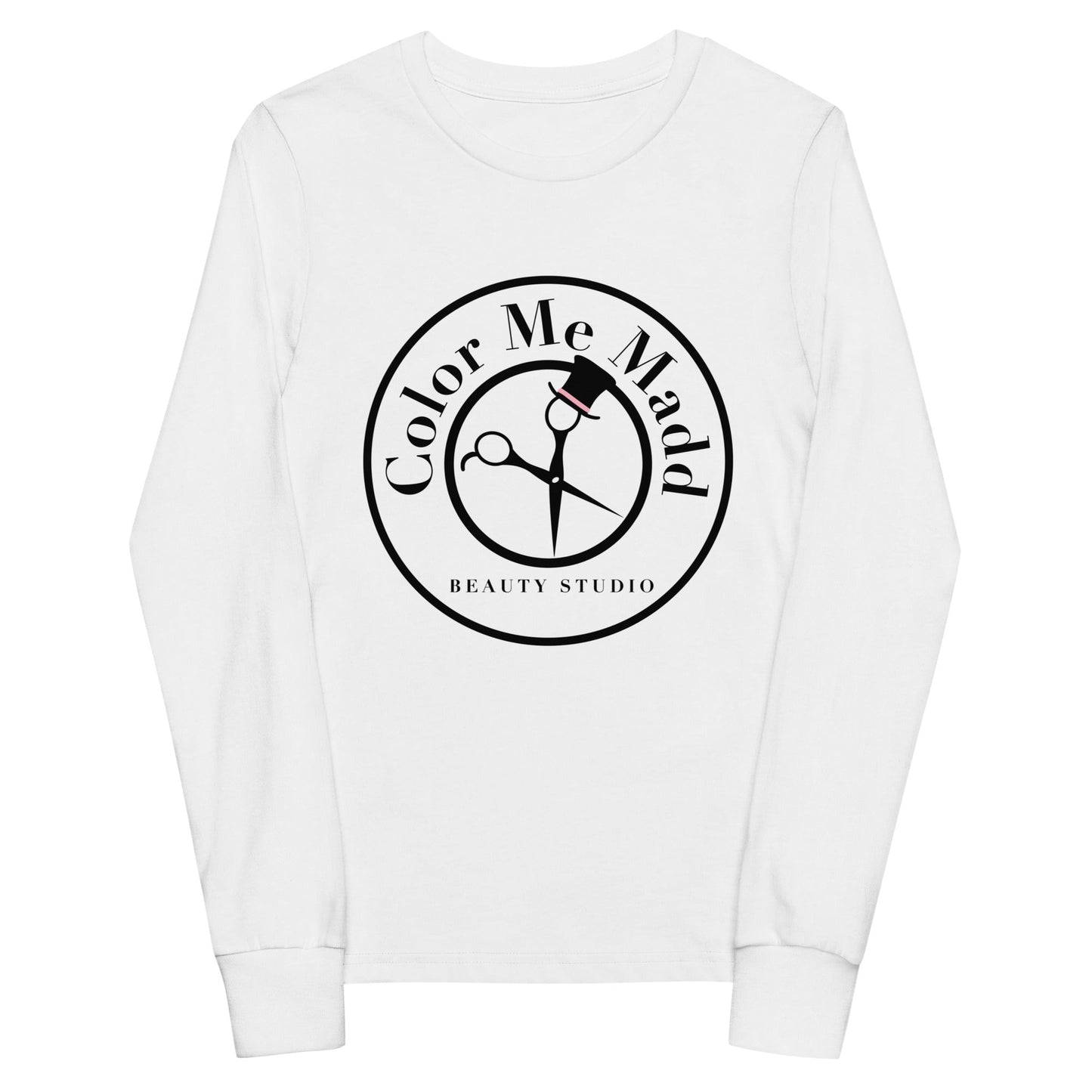 Performance | Youth Long Sleeve T-Shirt | Color Me Madd | Blade Beauty Mark Logo