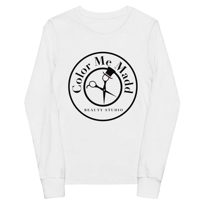 Performance | Youth Long Sleeve T-Shirt | Color Me Madd | Blade Beauty Mark Logo