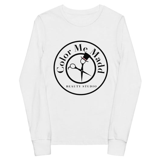 Performance | Youth Long Sleeve T-Shirt | Color Me Madd | Blade Beauty Mark Logo