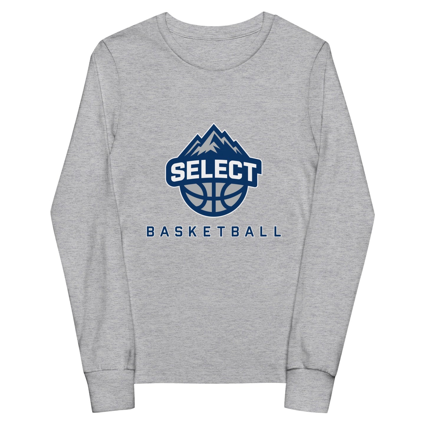 Performance | Youth Long Sleeve T-Shirt | Colorado Select Basketball | Crest Logo