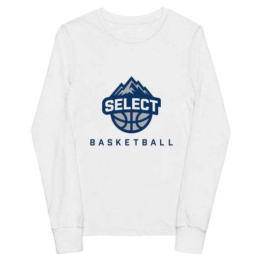 Performance | Youth Long Sleeve T-Shirt | Colorado Select Basketball | Crest Logo