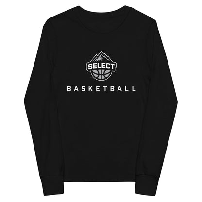 Performance | Youth Long Sleeve T-Shirt | Colorado Select Basketball | Performance Emblem Logo