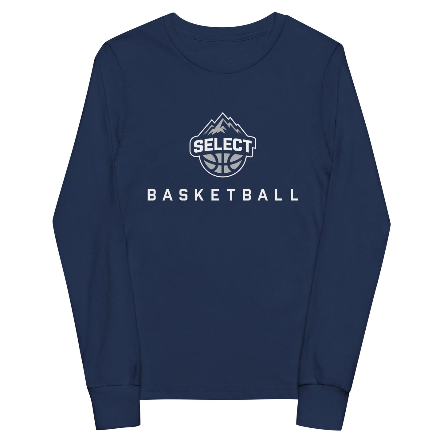 Performance | Youth Long Sleeve T-Shirt | Colorado Select Basketball | Performance Emblem Logo