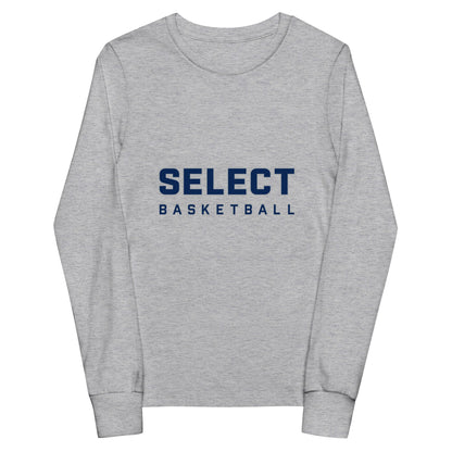 Performance | Youth Long Sleeve T-Shirt | Colorado Select Basketball | WordMark Logo