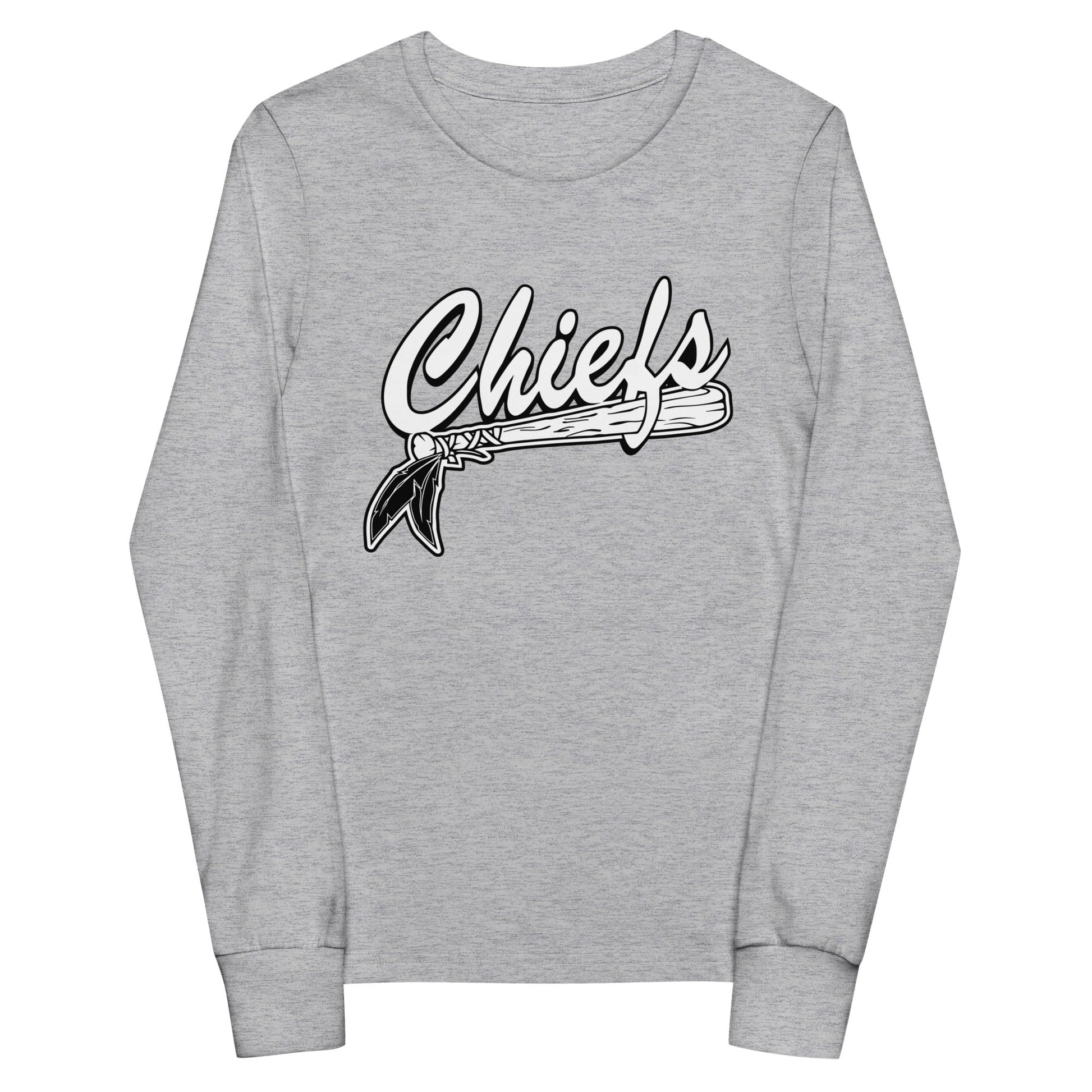 Performance | Youth Long Sleeve T-Shirt | Connetquot Chiefs | Letter Crest Logo