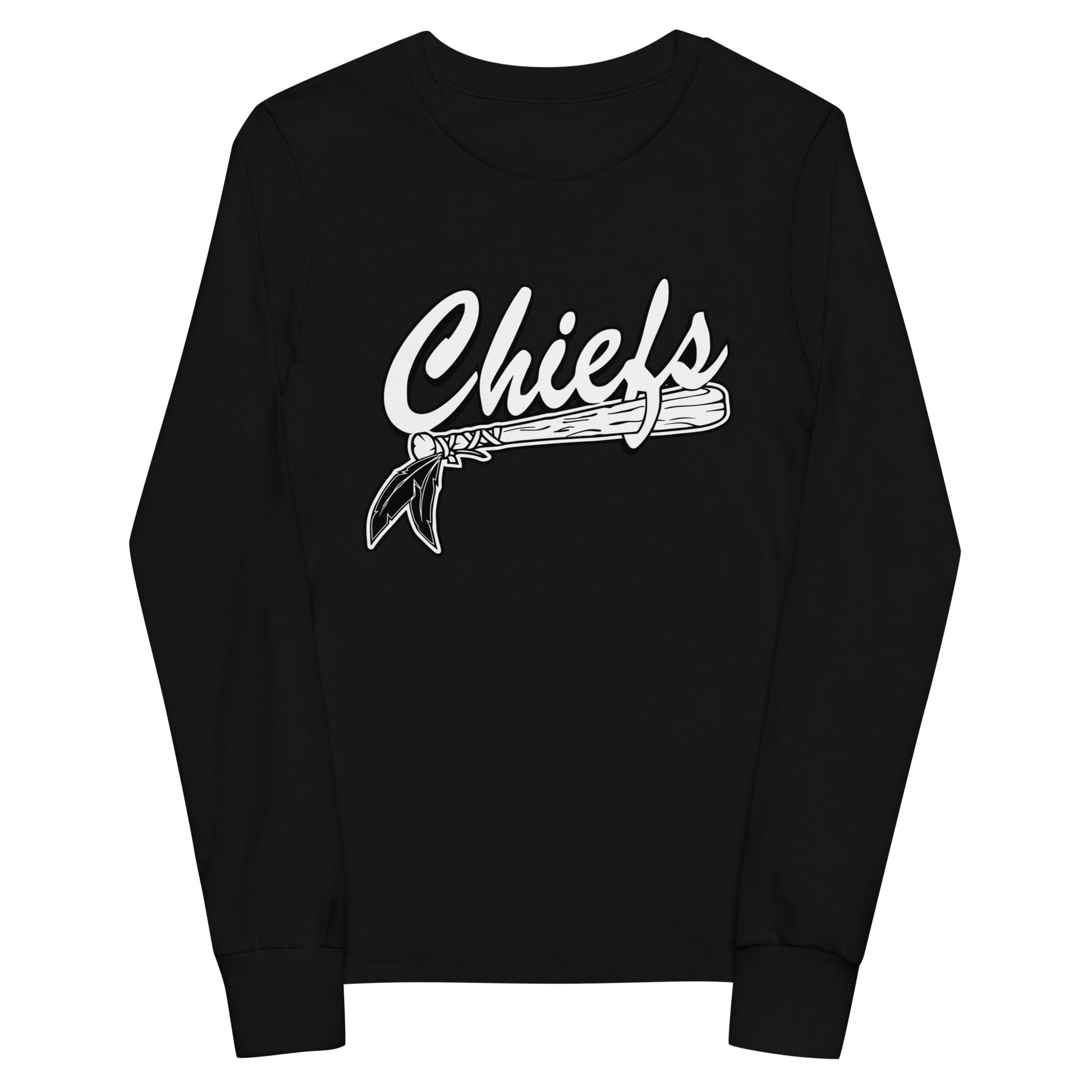 Performance | Youth Long Sleeve T-Shirt | Connetquot Chiefs | Letter Crest Logo