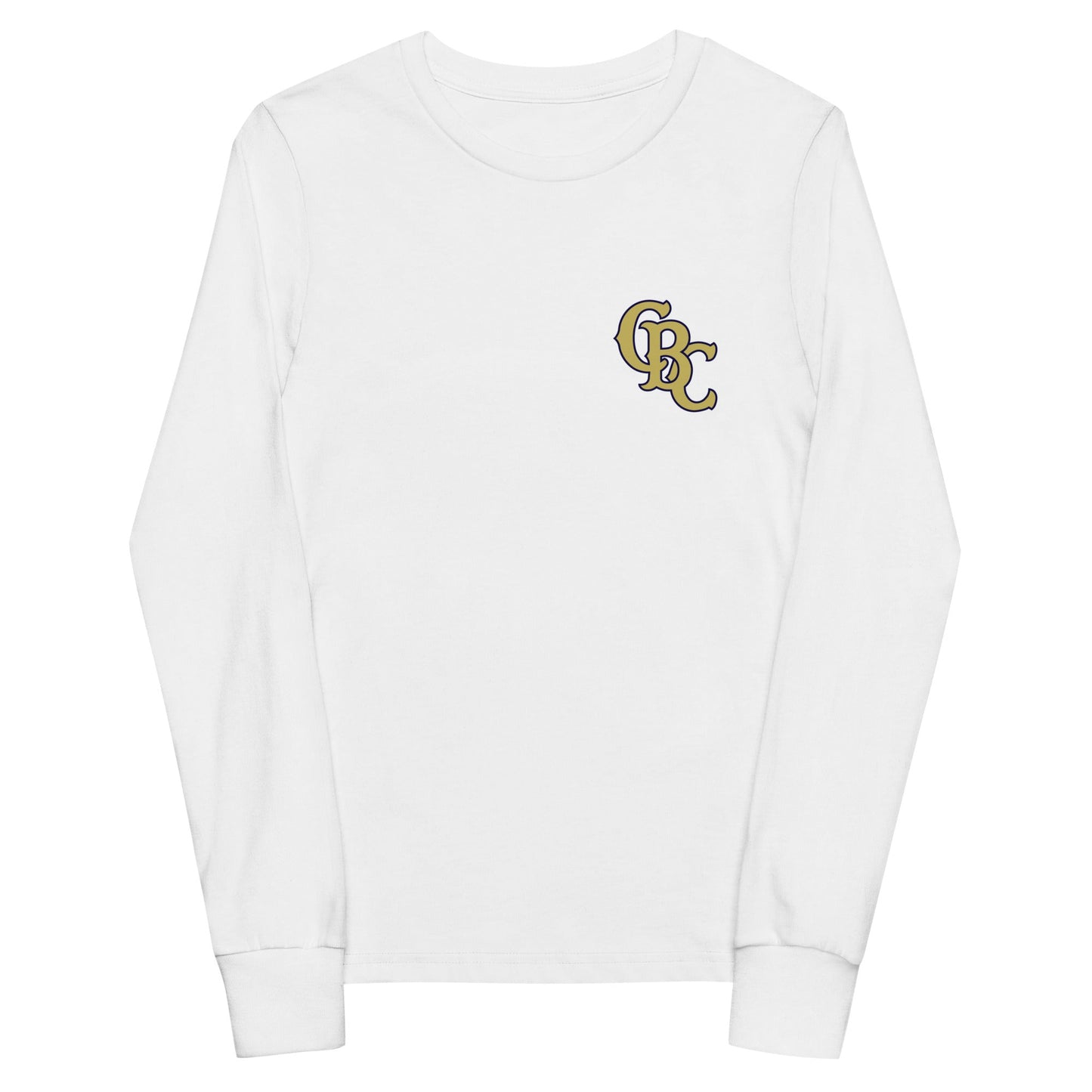 Performance | Youth Long Sleeve T-Shirt | Cougar Baseball Club | CBC Gold Logo