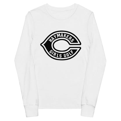Performance | Youth Long Sleeve T-Shirt | Cozad Girls Golf | Haymaker Vanguard Logo
