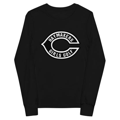 Performance | Youth Long Sleeve T-Shirt | Cozad Girls Golf | Haymaker Vanguard Logo