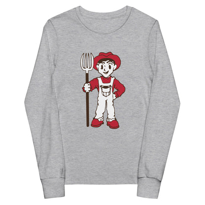 Performance | Youth Long Sleeve T-Shirt | Cozad Girls Golf | Mascot Logo