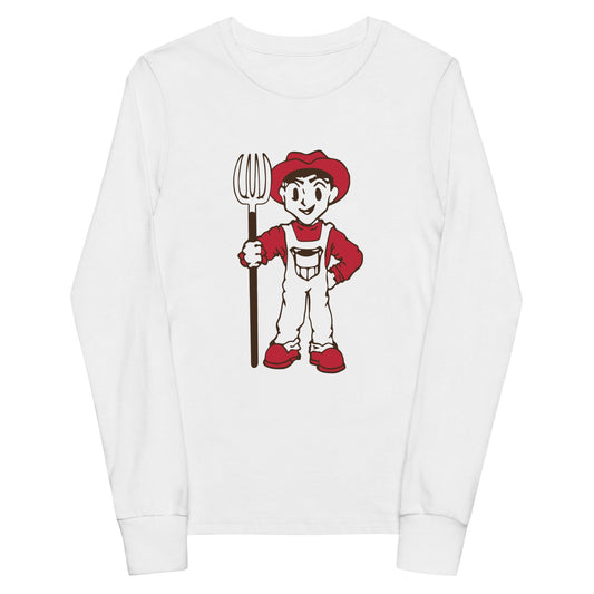 Performance | Youth Long Sleeve T-Shirt | Cozad Girls Golf | Mascot Logo