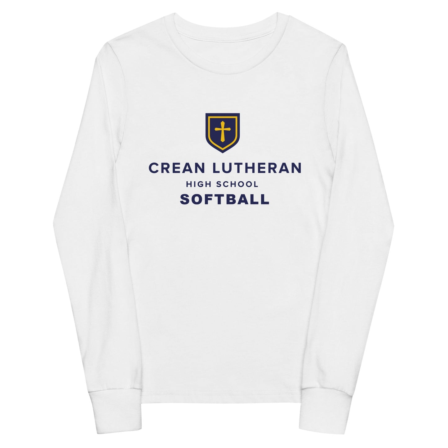 Performance | Youth Long Sleeve T-Shirt | Crean Lutheran Softball | CLHS SB Logo