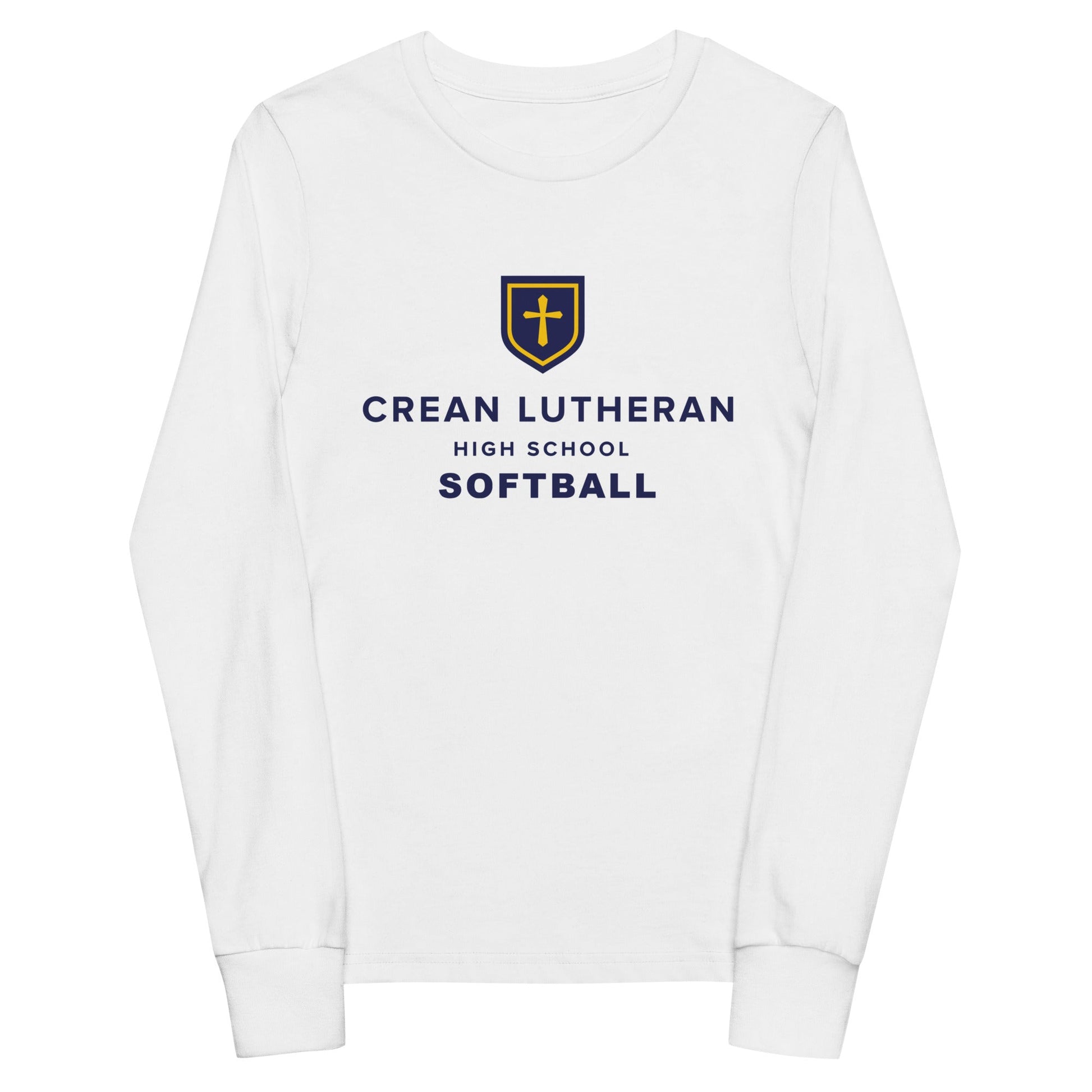 Performance | Youth Long Sleeve T-Shirt | Crean Lutheran Softball | CLHS SB Logo
