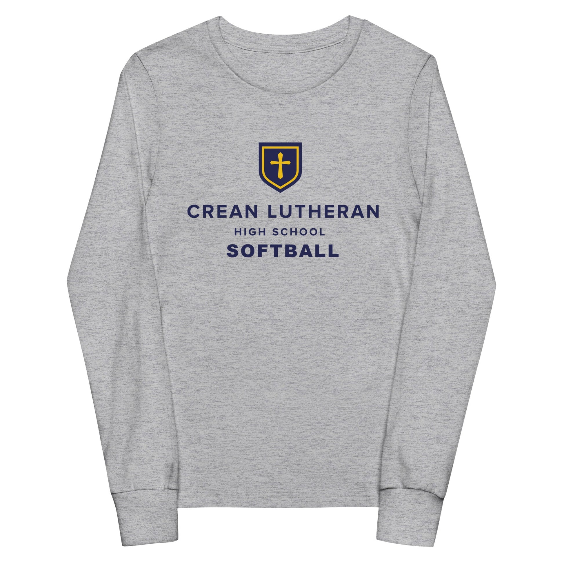 Performance | Youth Long Sleeve T-Shirt | Crean Lutheran Softball | CLHS SB Logo
