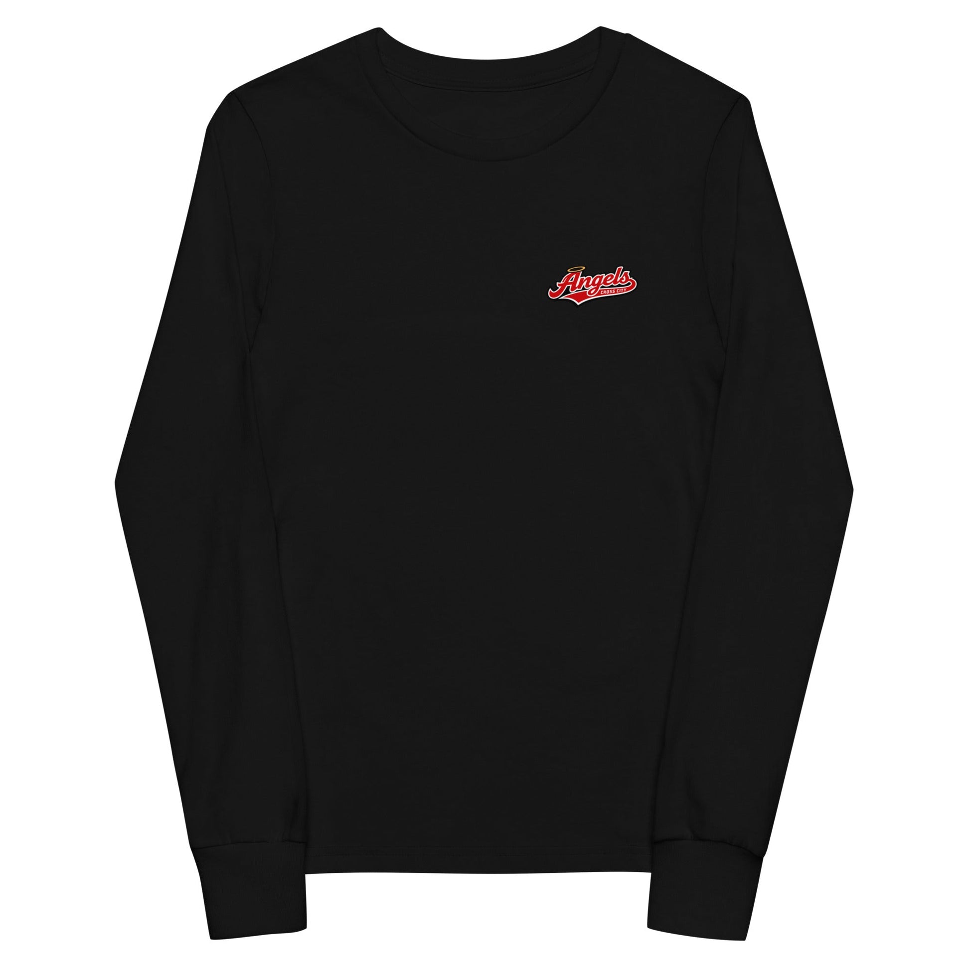 Performance | Youth Long Sleeve T-Shirt | Cross City Angels | Halo Crest Logo