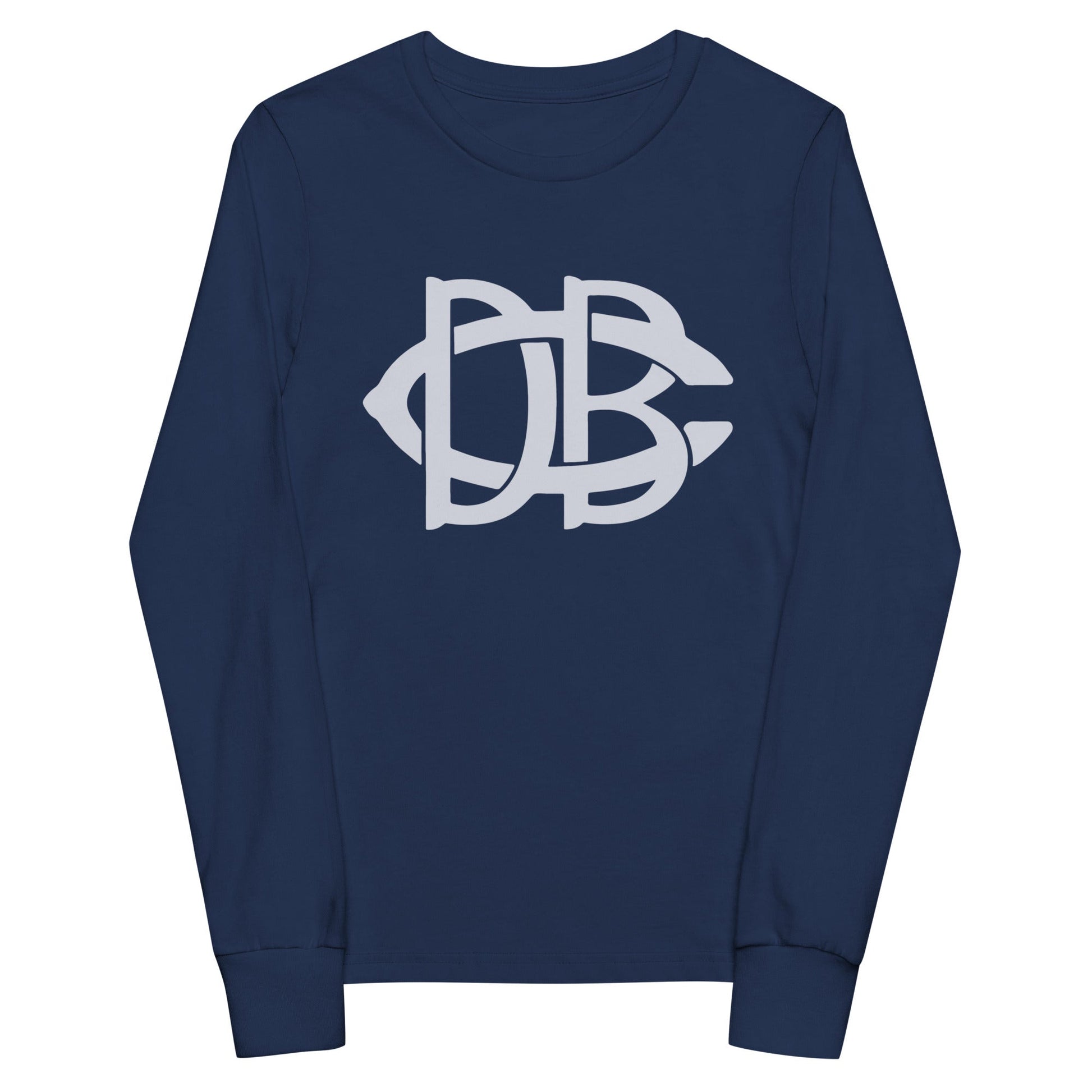 Performance | Youth Long Sleeve T-Shirt | Dallas Baseball Club | Interlocking DB Crest Logo