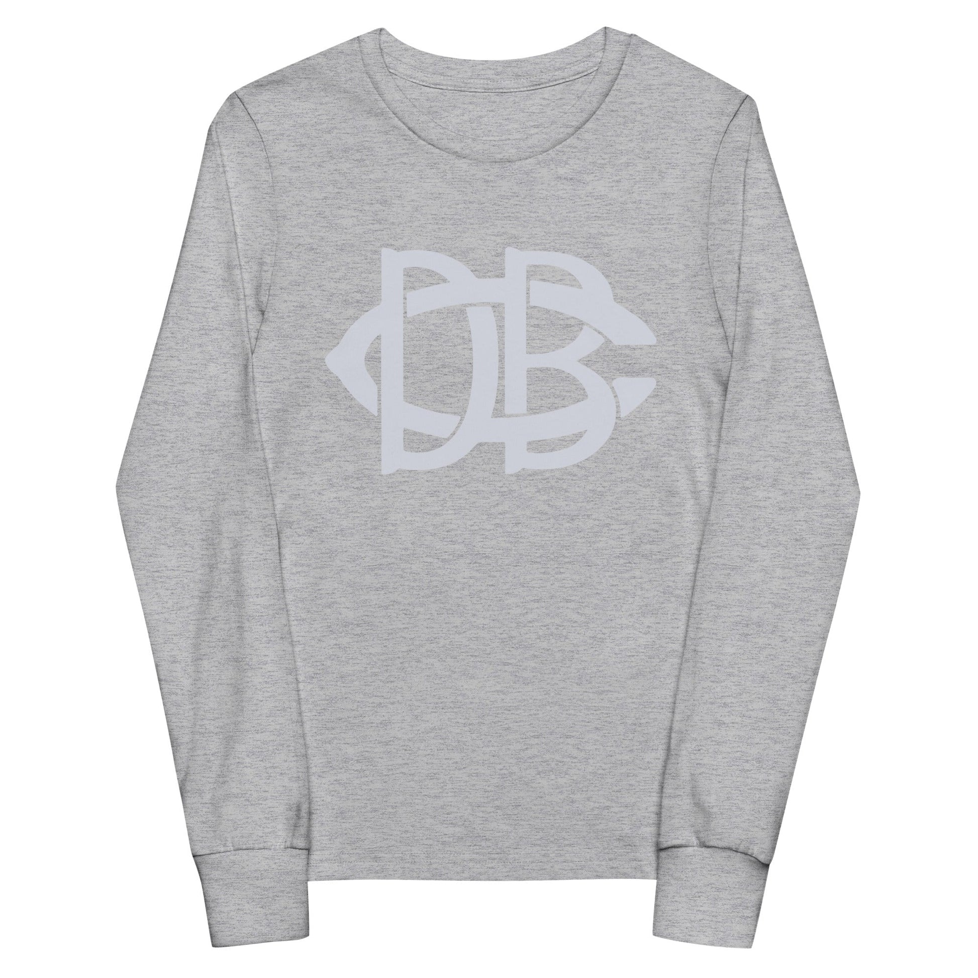 Performance | Youth Long Sleeve T-Shirt | Dallas Baseball Club | Interlocking DB Crest Logo