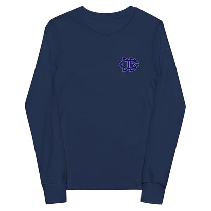 Performance | Youth Long Sleeve T-Shirt | Dallas Baseball Club | Vanguard Logo