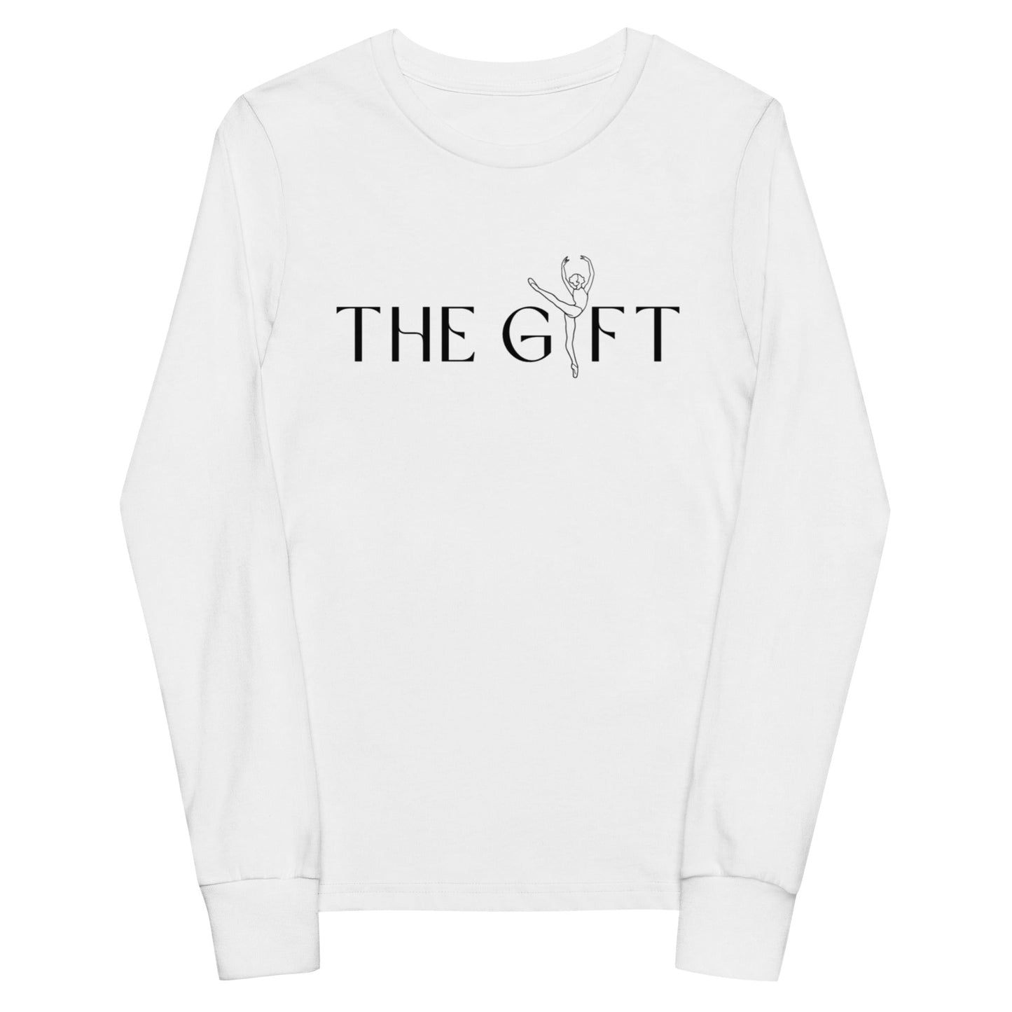 Performance | Youth Long Sleeve T-Shirt | Dancin' Time Studios | Lyric Dancer Logo