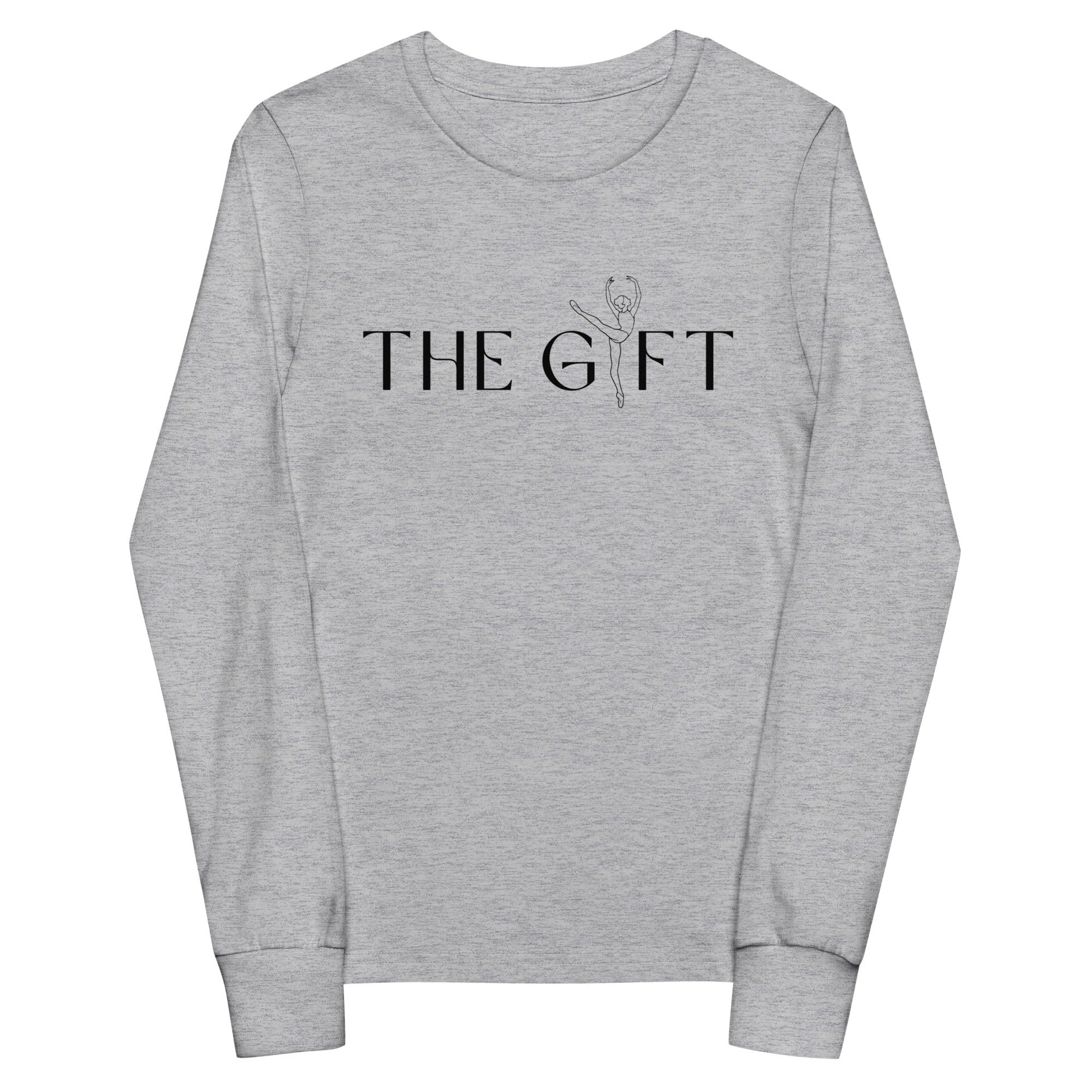 Performance | Youth Long Sleeve T-Shirt | Dancin' Time Studios | Lyric Dancer Logo