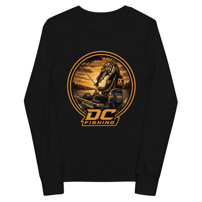Performance | Youth Long Sleeve T-Shirt | DeKalb Fishing Team | Badge Logo