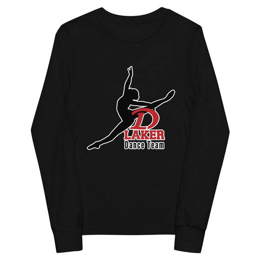 Performance | Youth Long Sleeve T-Shirt | Detroit Lakes Dance | Valor Varsity Logo