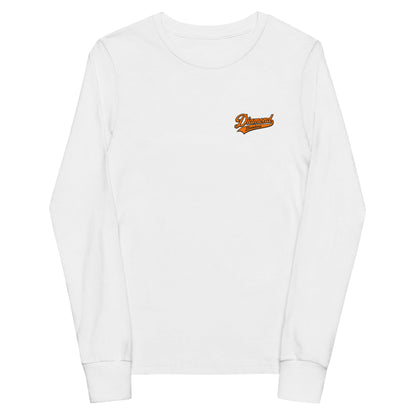 Performance | Youth Long Sleeve T-Shirt | Diamond Bombers | Athletics Logo
