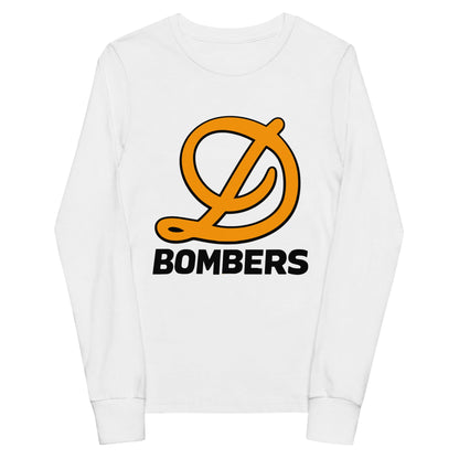 Performance | Youth Long Sleeve T-Shirt | Diamond Bombers | D-Mark Logo
