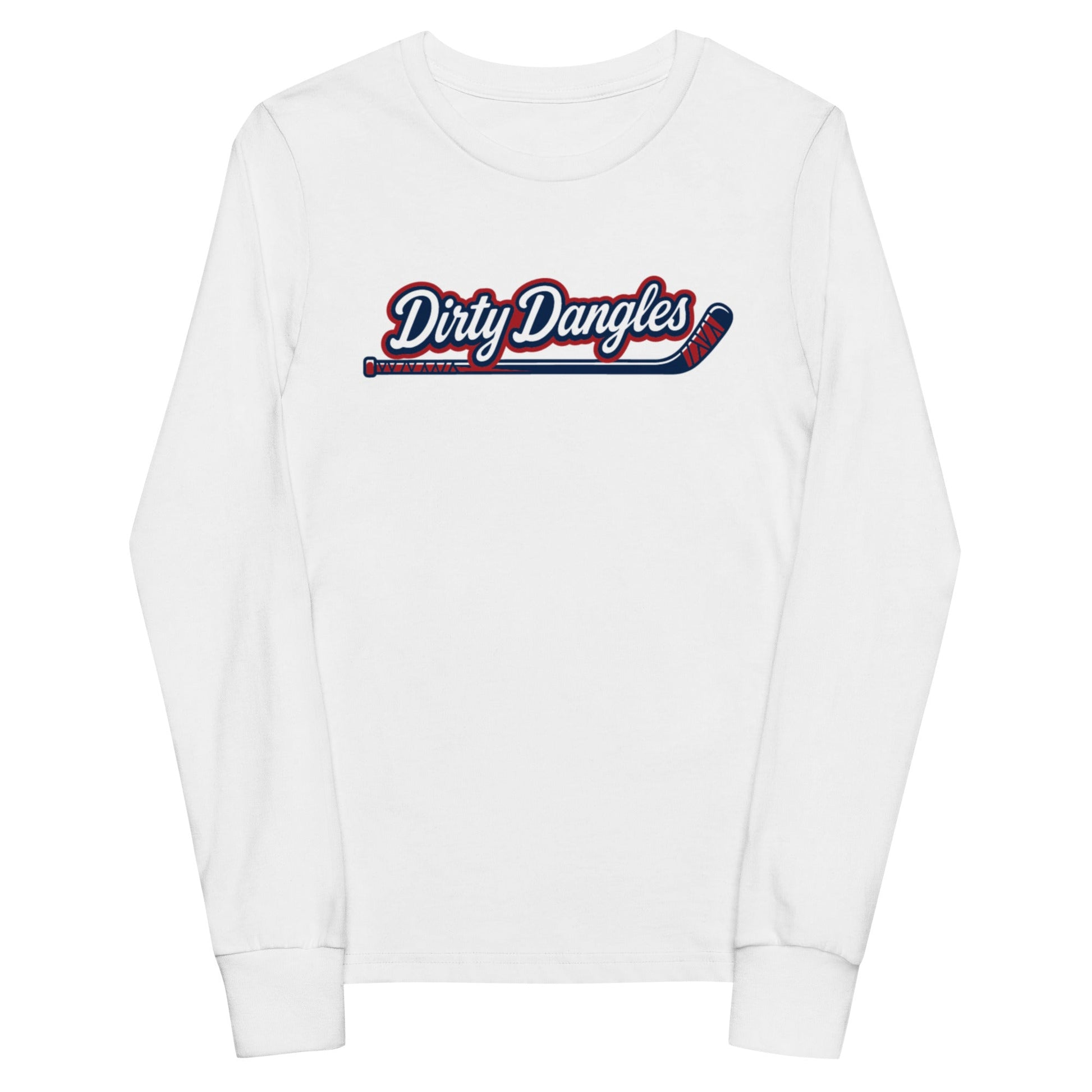 Performance | Youth Long Sleeve T-Shirt | Dirty Dangles | Script Logo