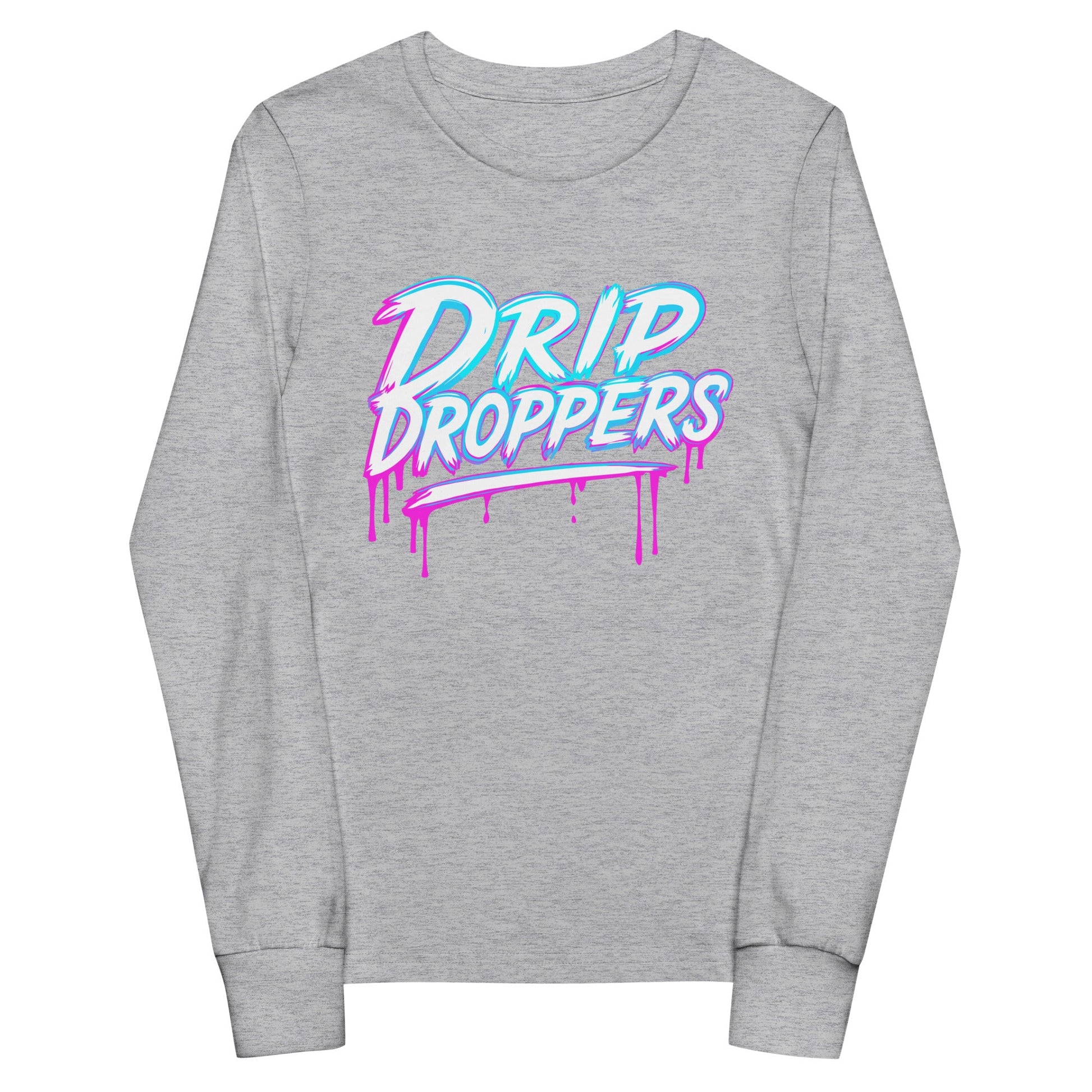 Performance | Youth Long Sleeve T-Shirt | Drip Droppers | Alt Logo