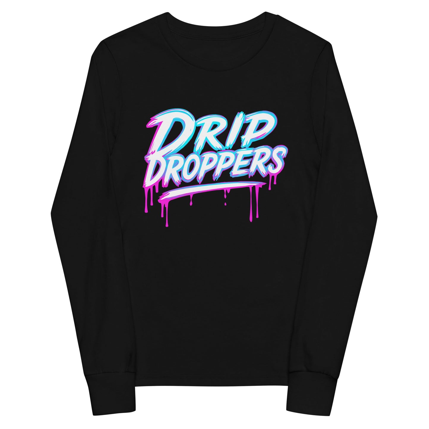 Performance | Youth Long Sleeve T-Shirt | Drip Droppers | Alt Logo
