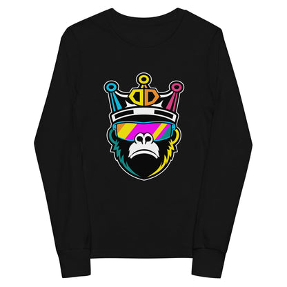 Performance | Youth Long Sleeve T-Shirt | Drip Droppers | Mascot Logo