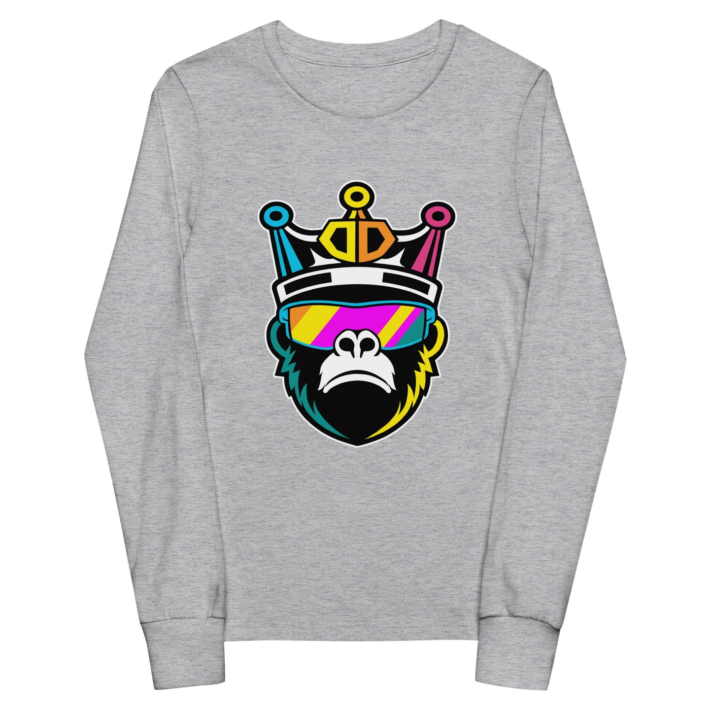 Performance | Youth Long Sleeve T-Shirt | Drip Droppers | Mascot Logo