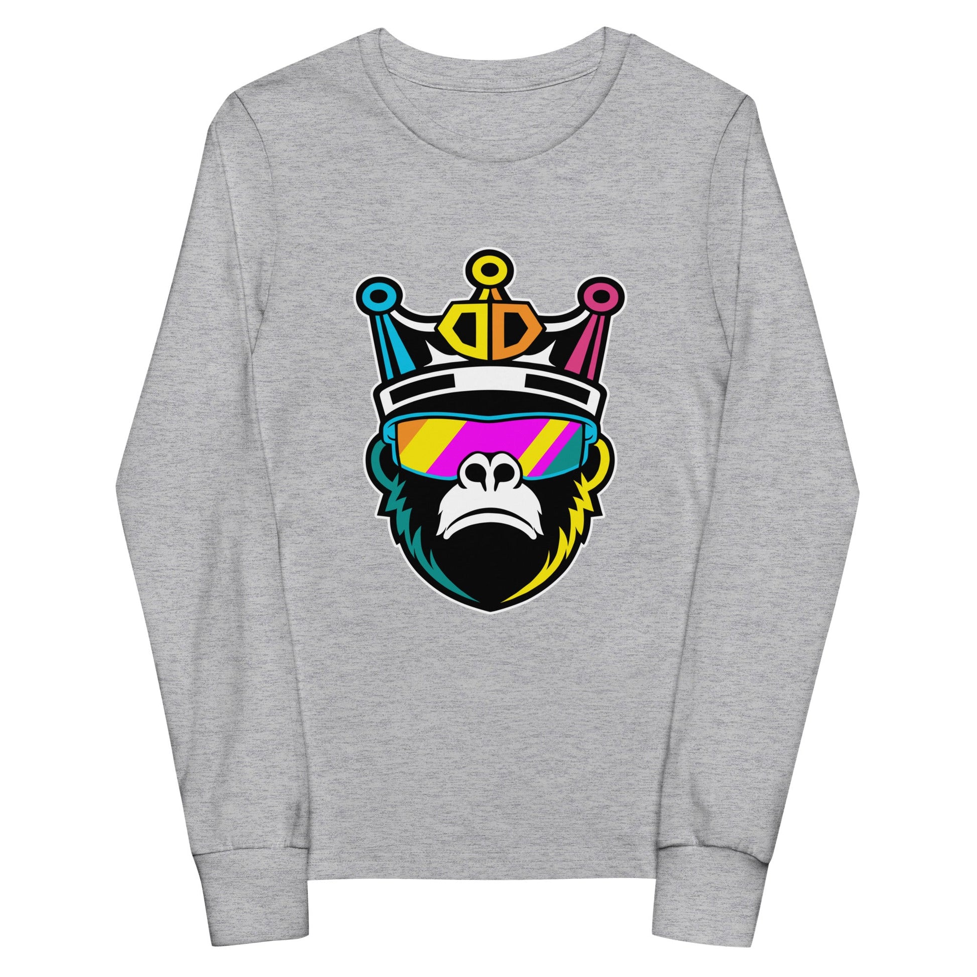 Performance | Youth Long Sleeve T-Shirt | Drip Droppers | Mascot Logo